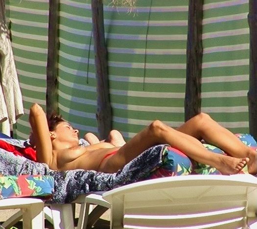 malaga topless beach cam