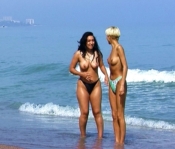 malaga topless beach cam